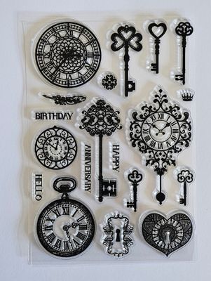 Rubber stamps for crafting