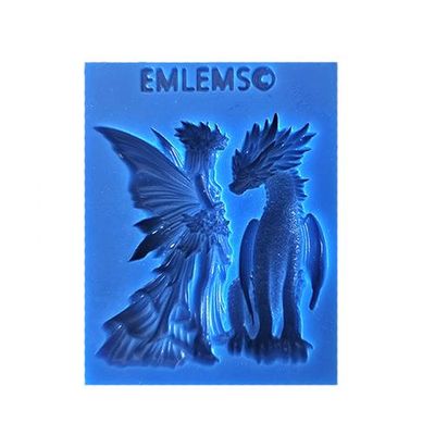 EMLEMS BRAND NEW &amp; EXCLUSIVE SMALL DRAGON FAIRY SILICONE MOULD