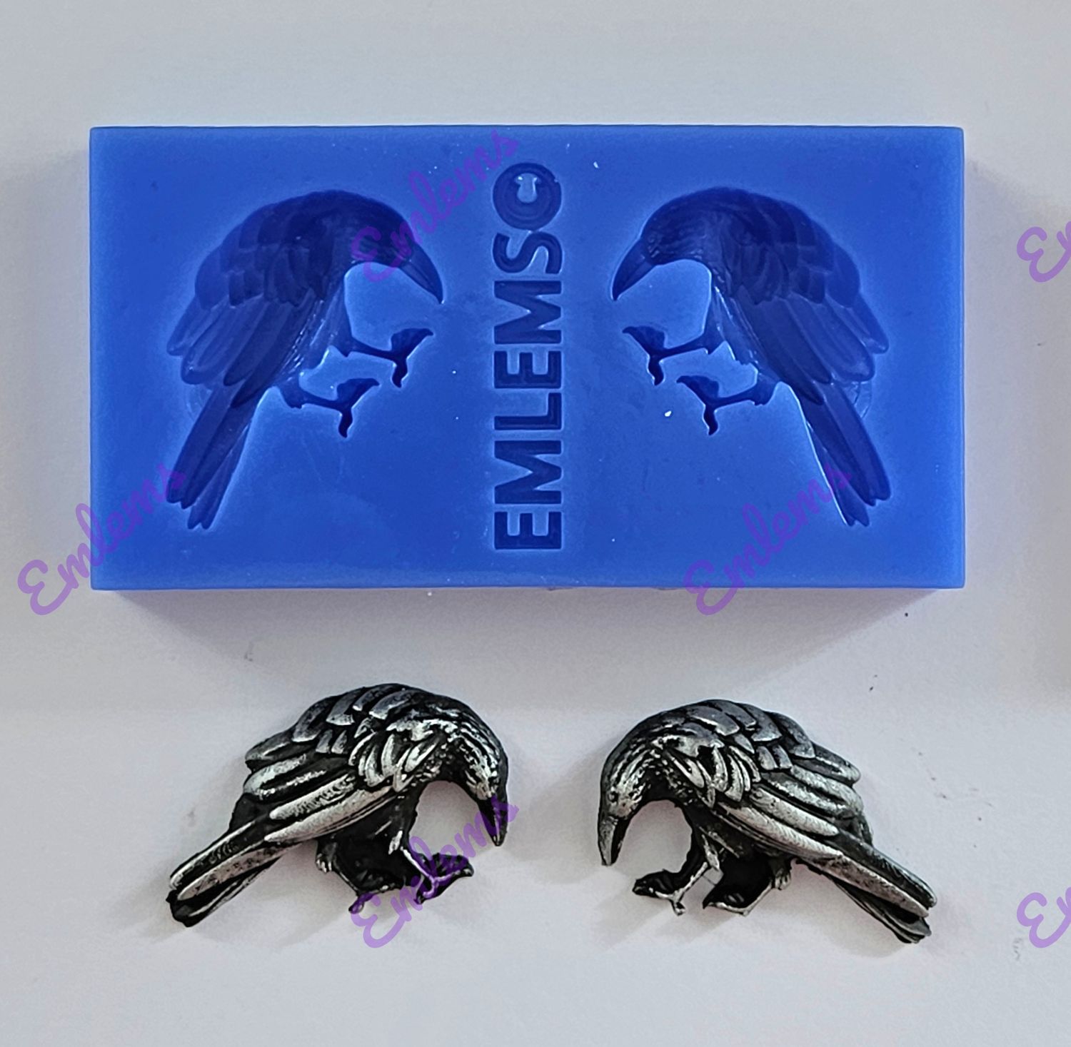 EMLEMS MINI RAVENS SILICONE MOULD