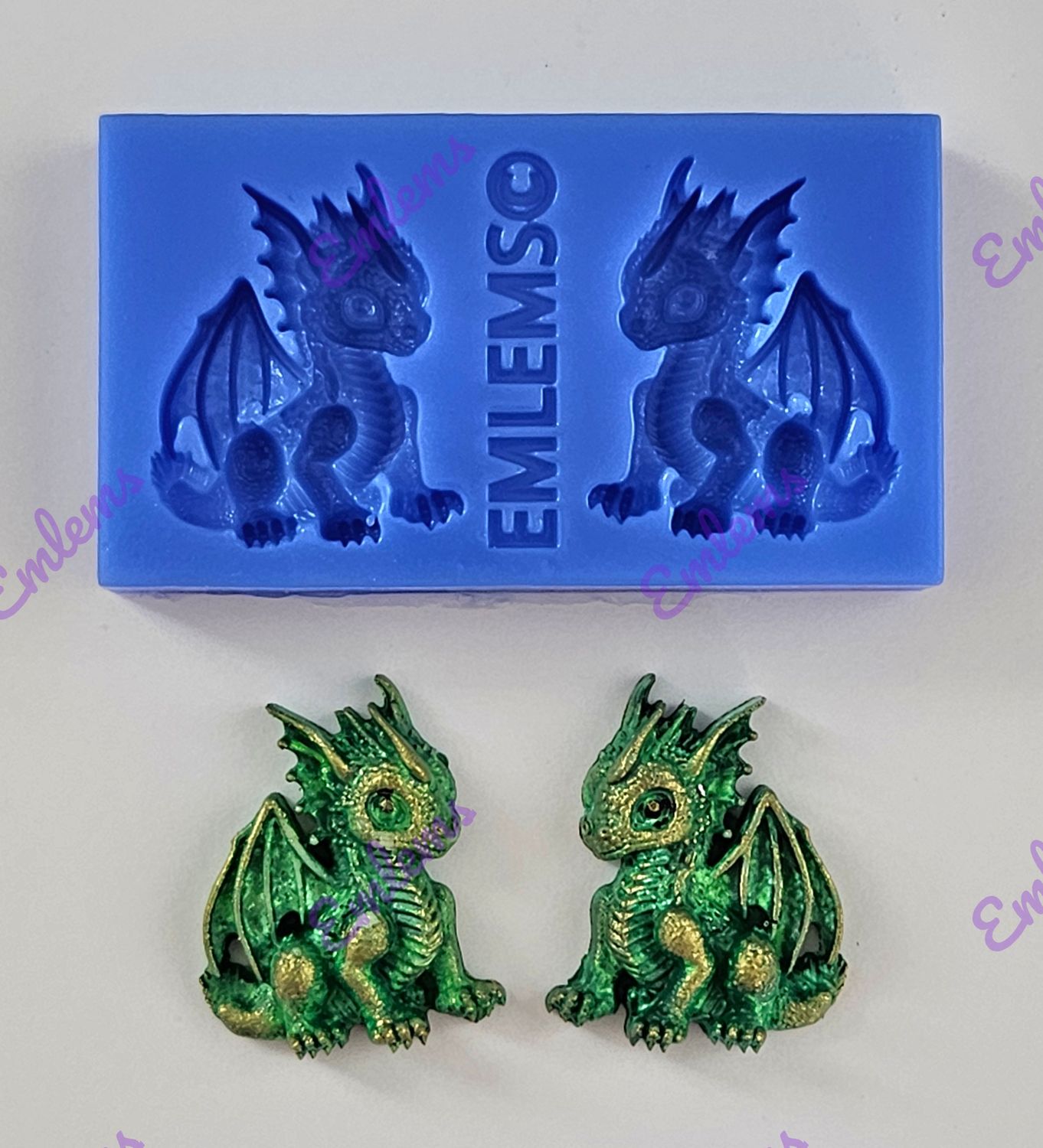 EMLEMS MINI BABY DRAGONS SILICONE MOULD