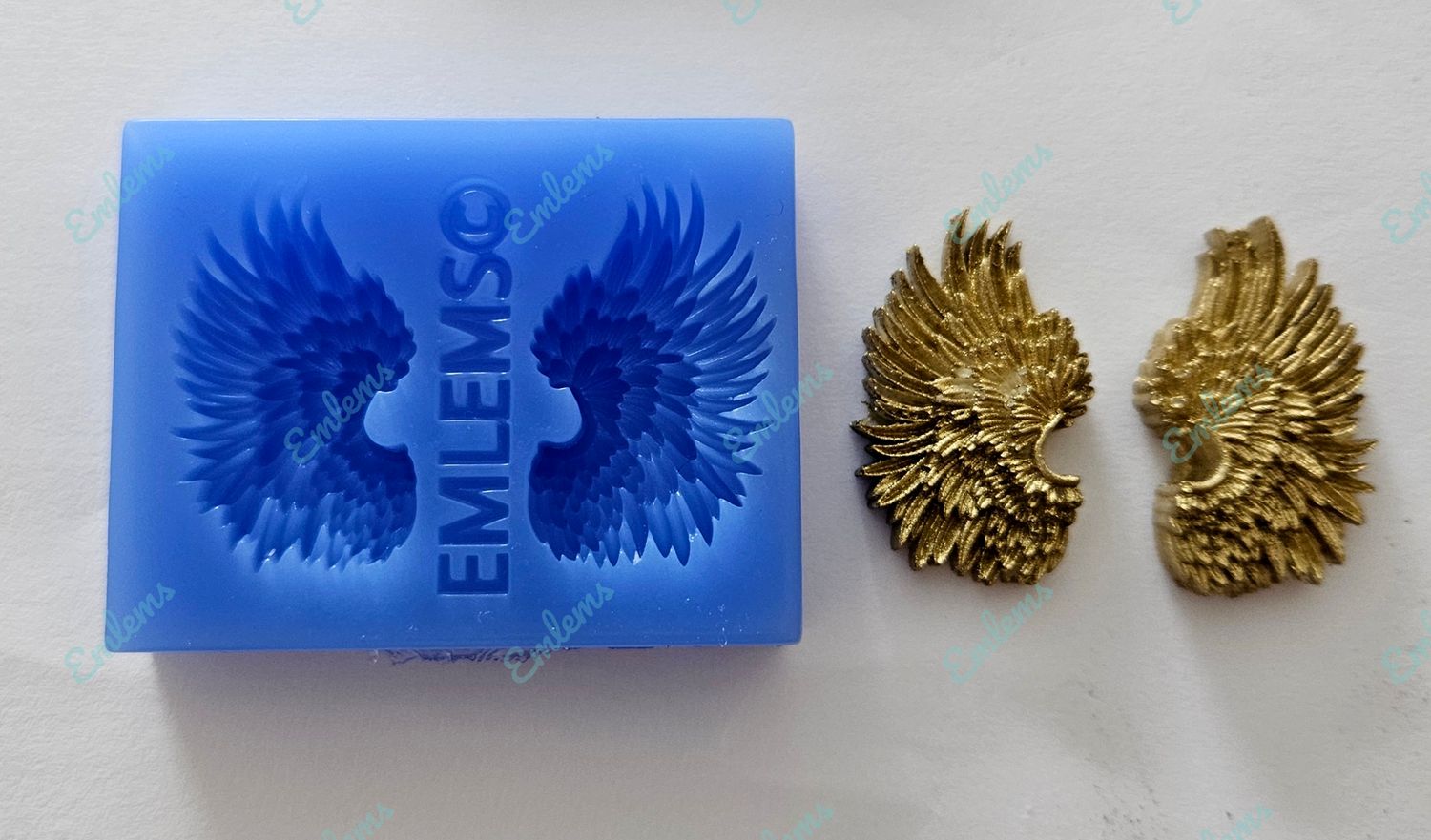 EMLEMS MINI ANGEL WINGS DUO SILICONE MOULD