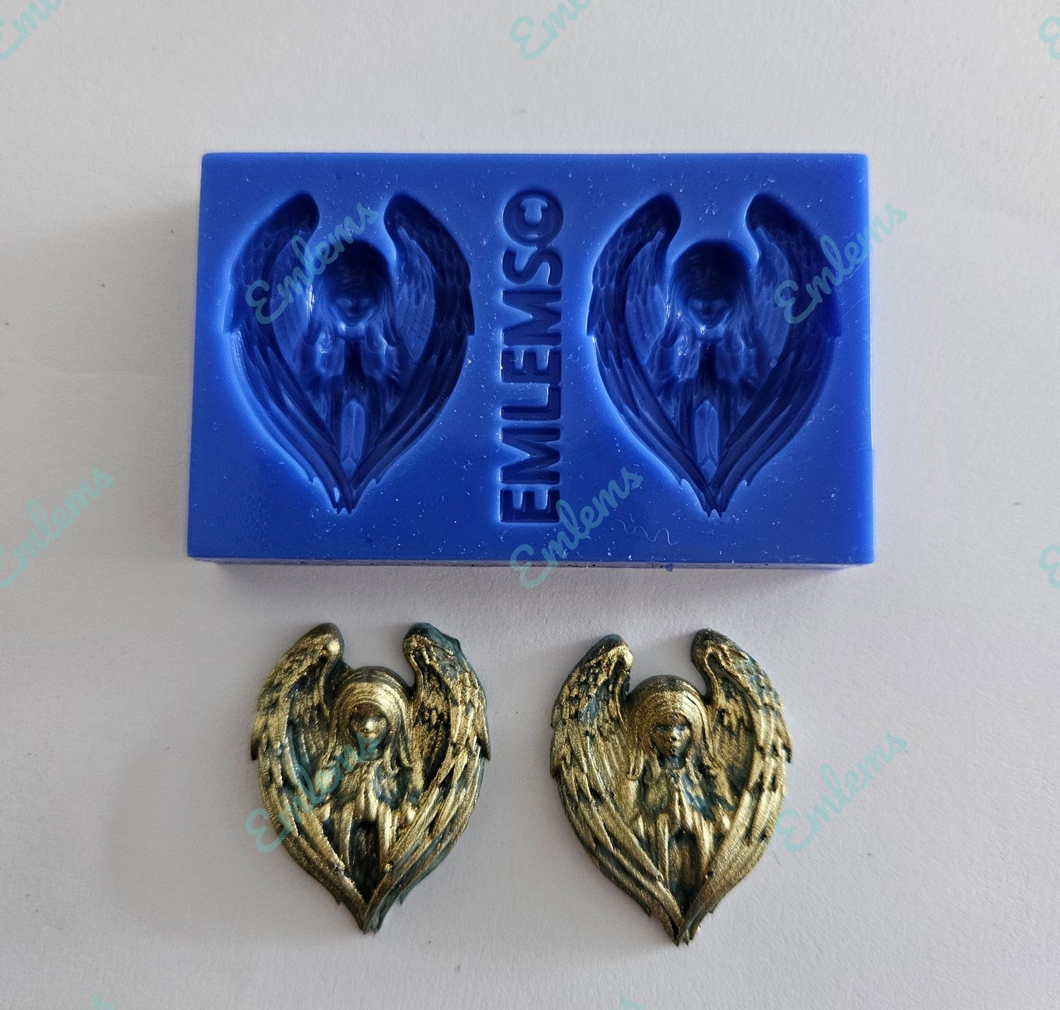 EMLEMS MINI ANGEL DUO SILICONE MOULD