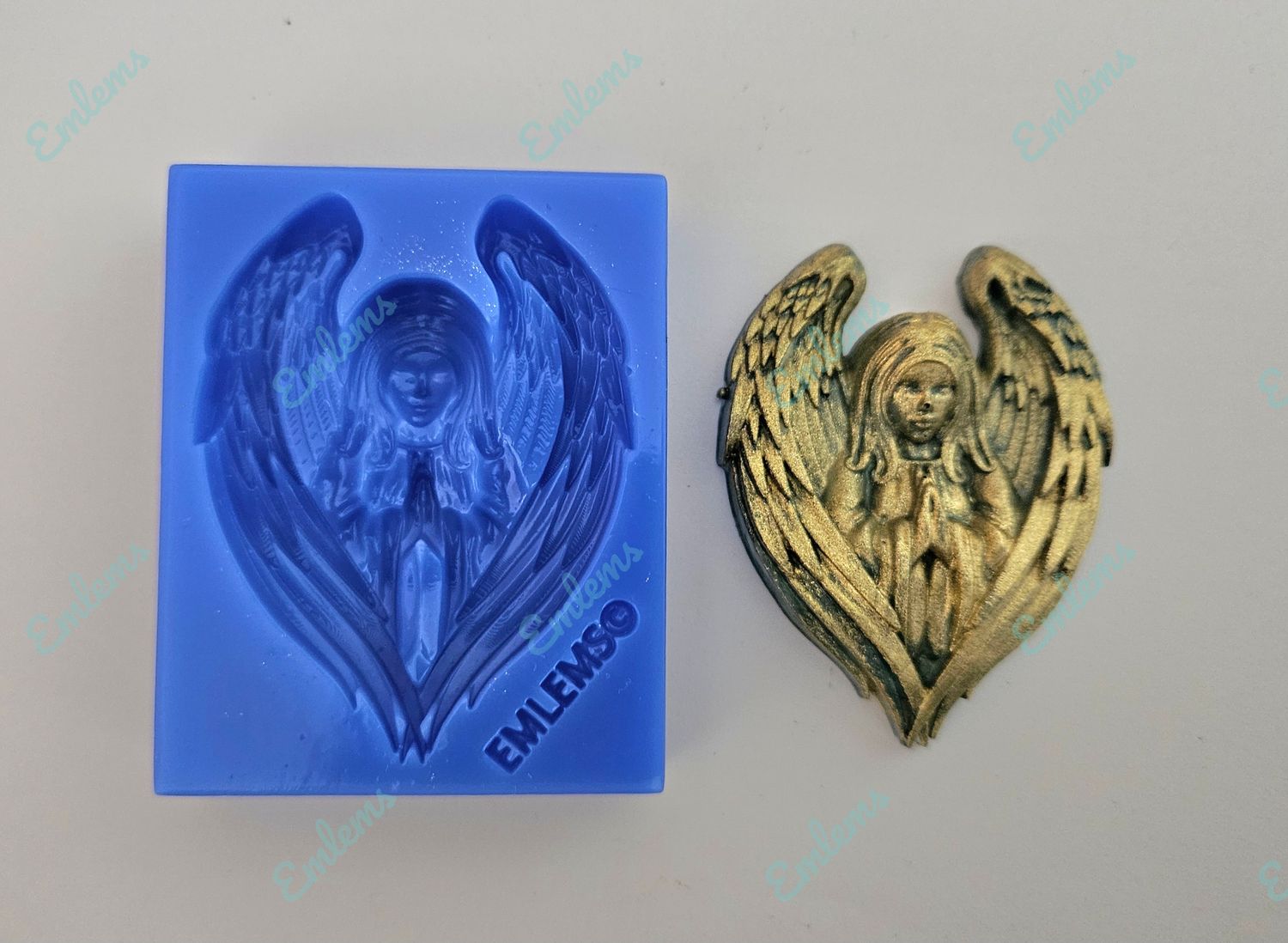 EMLEMS LARGE ANGEL SILICONE MOULD
