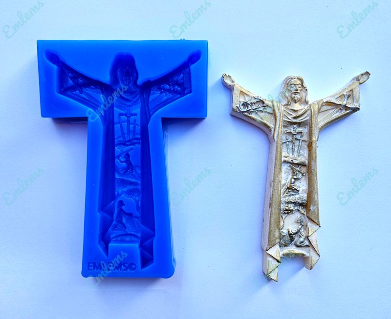 EMLEMS JESUS CHRISTS STORY SILICONE MOULD