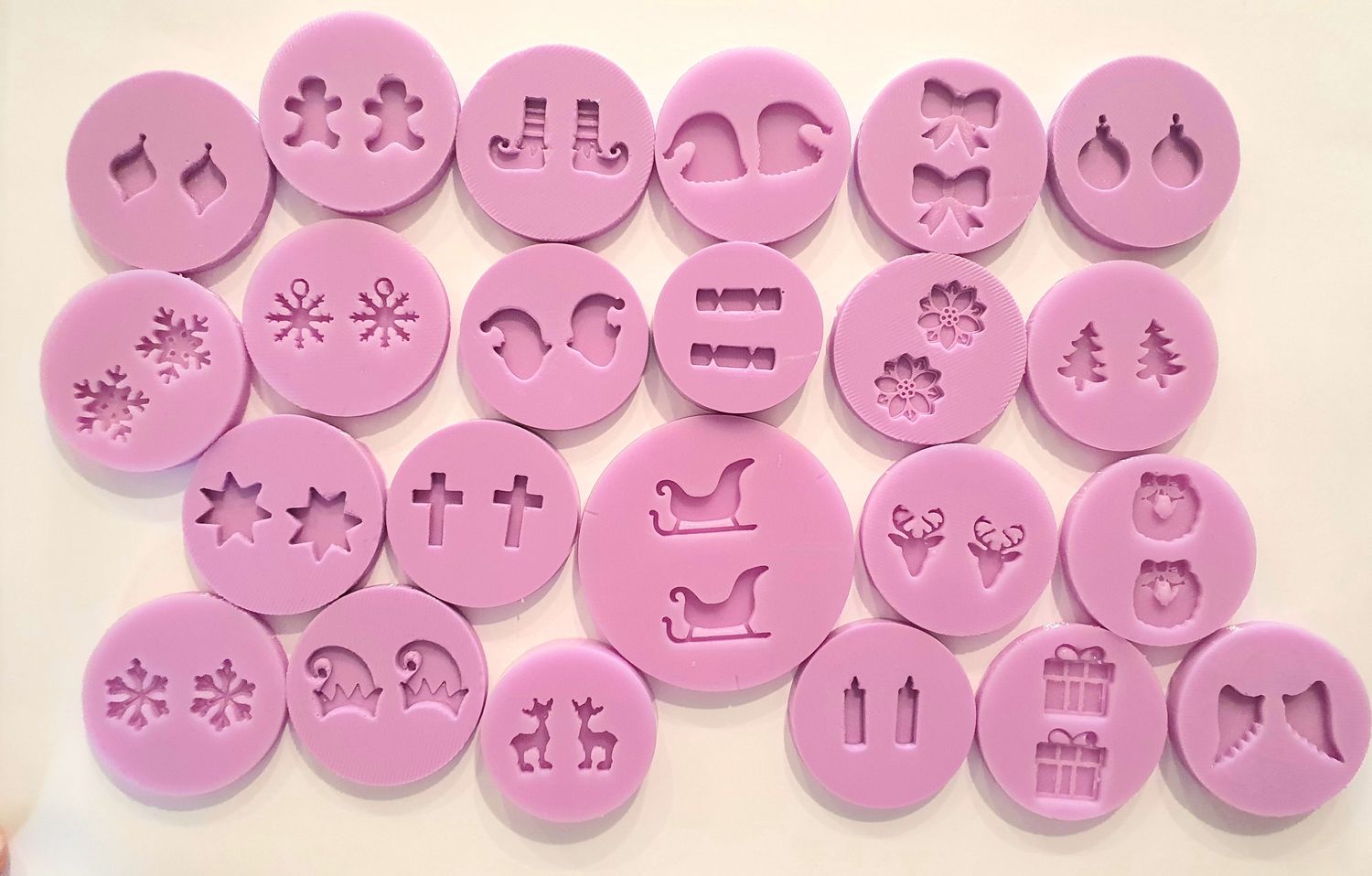 EMLEMS MINIATURES 10 FOR £10 SILICONE MOULDS