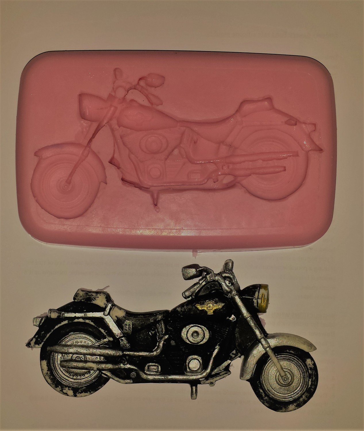 MOTORBIKE SILICONE MOULD