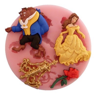BEAUTY AND THE BEAST SILICONE MOULD