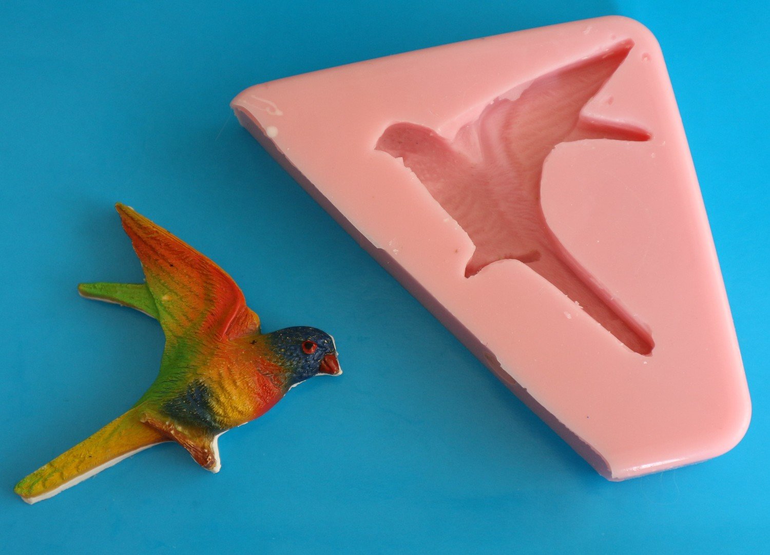 SWALLOW / HUMMING BIRD SILICONE MOULD