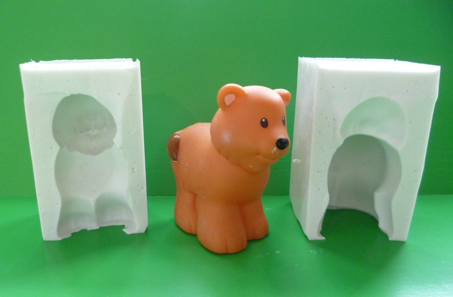 3D TIGER SILICONE MOULD