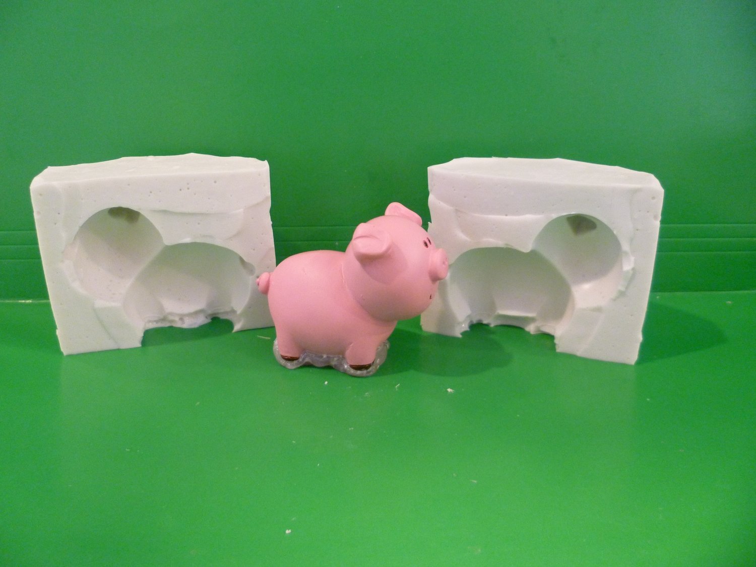 3D PIG SILICONE MOULD