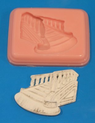 STAIRCASE PLAQUE SILICONE MOULD