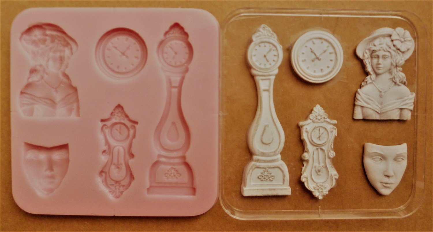 VINTAGE SET SILICONE MOULD