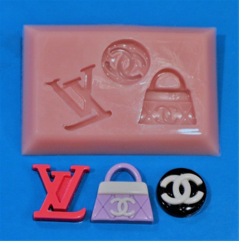 DESIGNER LOGOS SILICONE MOULD
