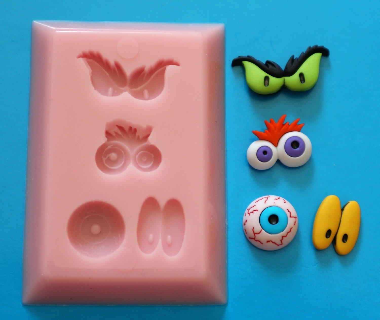 CRAZY EYES SILICONE MOULD