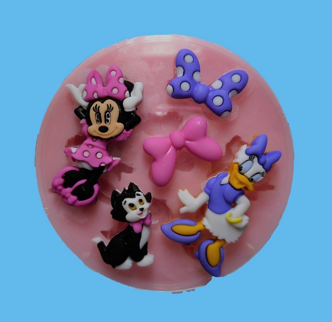 MINNIE AND DAISY SILICONE MOULD