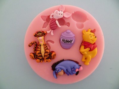 WINNIE THE POOH SILICONE MOULD