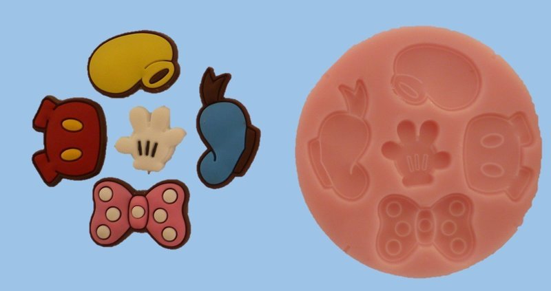 CARTOON ACCESSORIES SILICONE MOULD