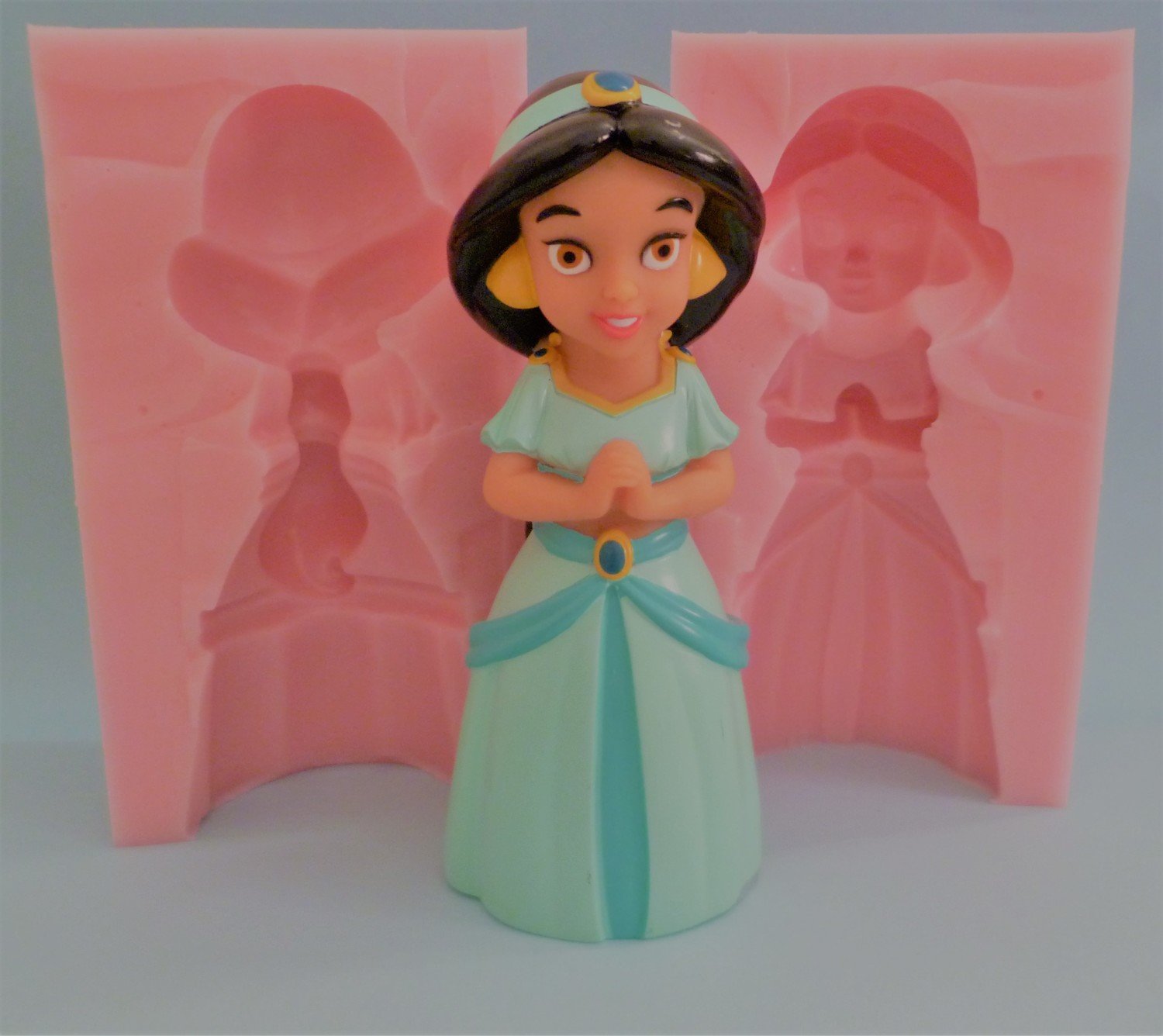 3D PRINCESS JASMINE SILICONE MOULD