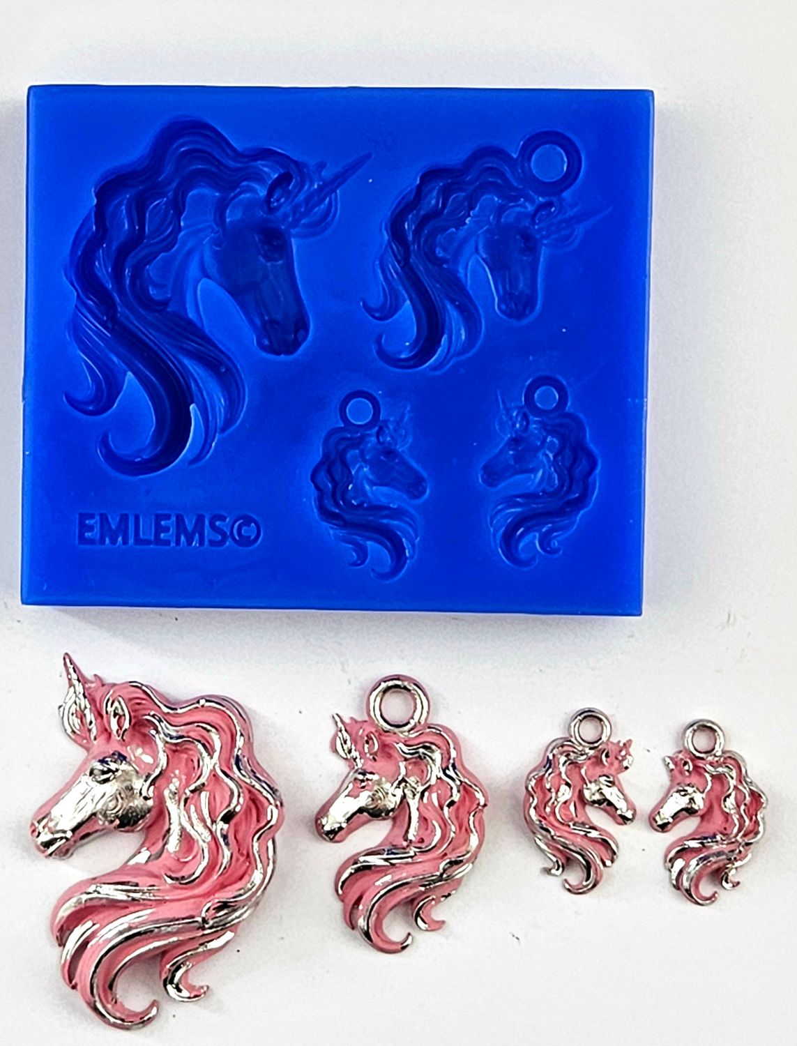 EMLEMS BRAND NEW UNICORN JEWELLERY SET SILICONE MOULD
