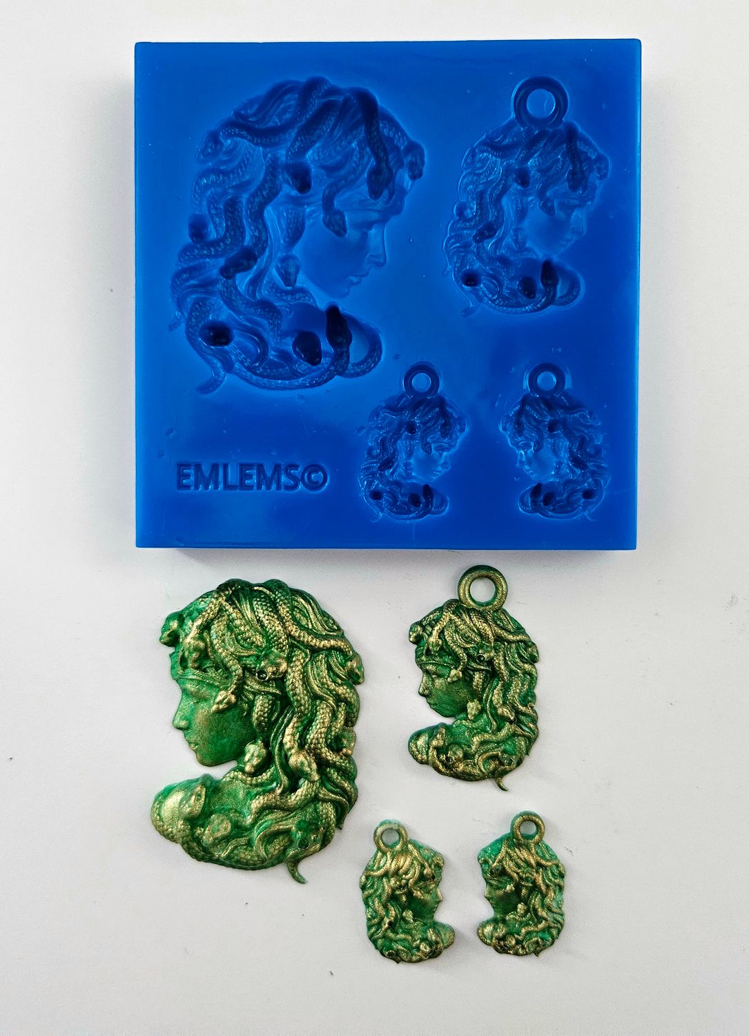 EMLEMS BRAND NEW MEDUSA JEWELLERY SET SILICONE MOULD