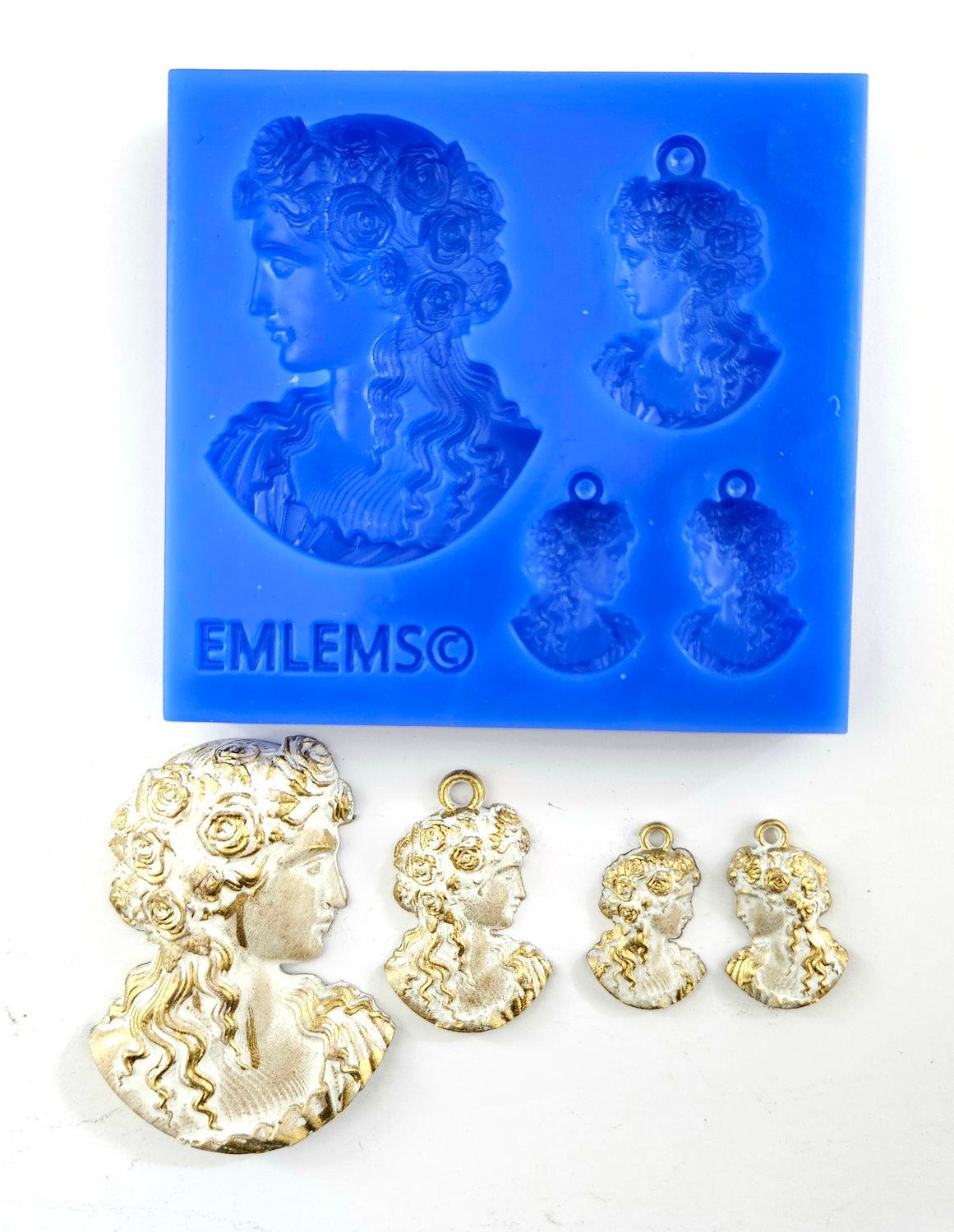 EMLEMS BRAND NEW GODDESS JEWELLERY SET SILICONE MOULD