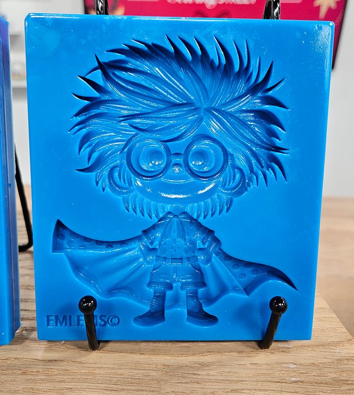 EMLEMS BRAND NEW &amp; EXCLUSIVE LARGE SUPER HERO BOY SILICONE MOULD FROM OUR WHIMSICAL WORLD COLLECTION