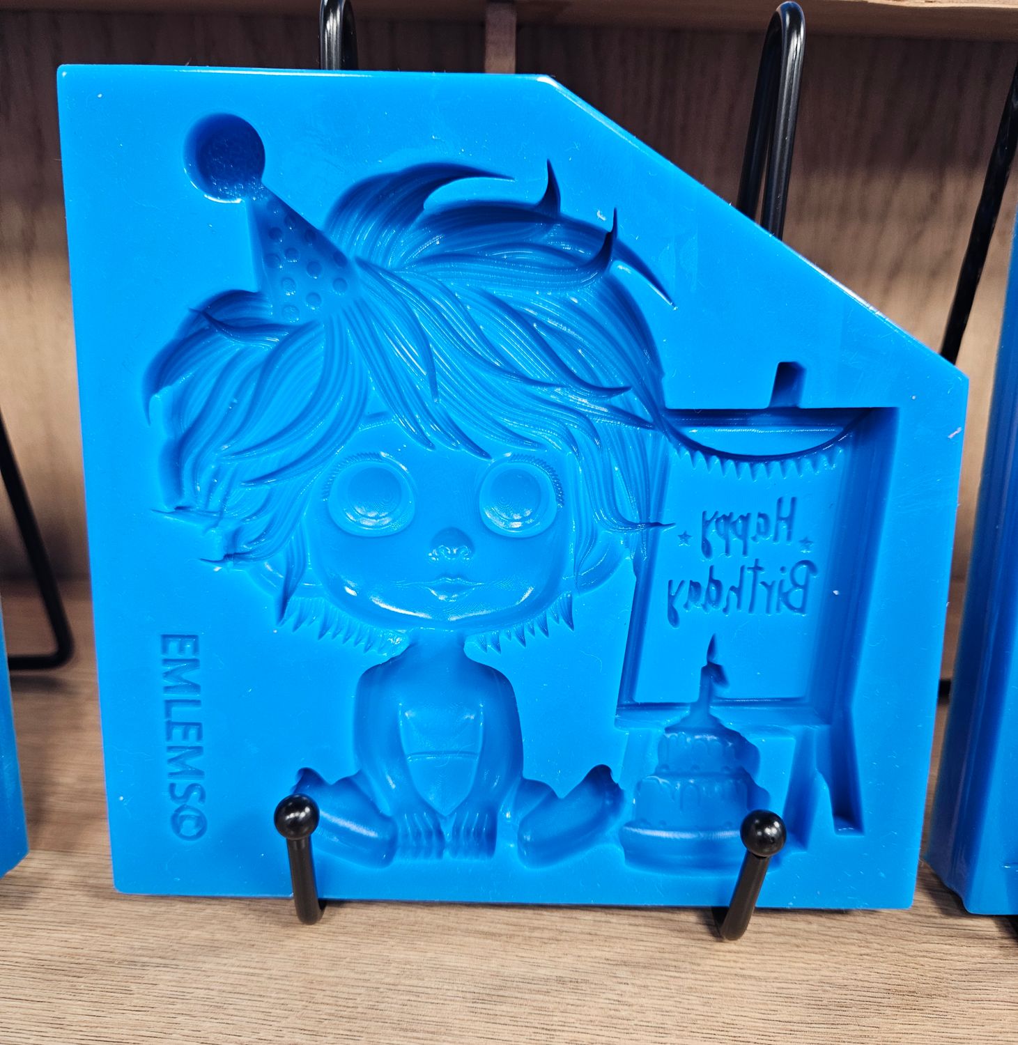 EMLEMS BRAND NEW &amp; EXCLUSIVE LARGE BABY 1ST BIRTHDAY SILICONE MOULD FROM OUR WHIMSICAL WORLD COLLECTION