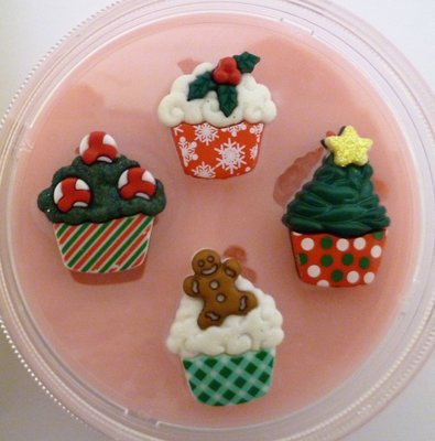 CUPCAKES CHRISTMAS SILICONE MOULD
