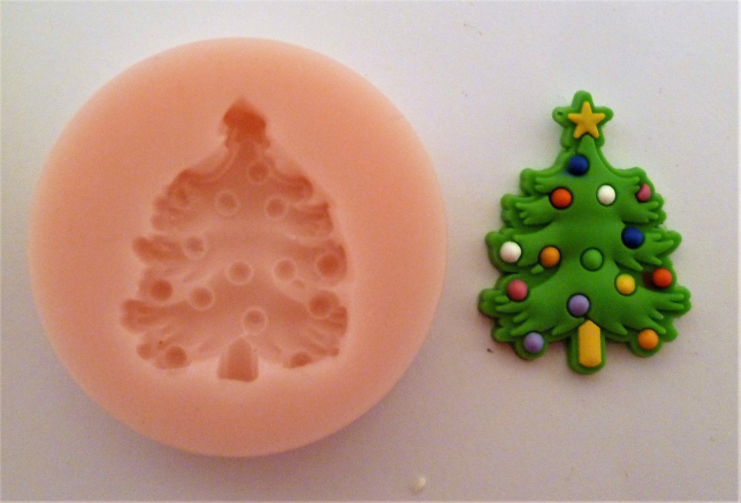 TREE 2 CHRISTMAS SILICONE MOULD