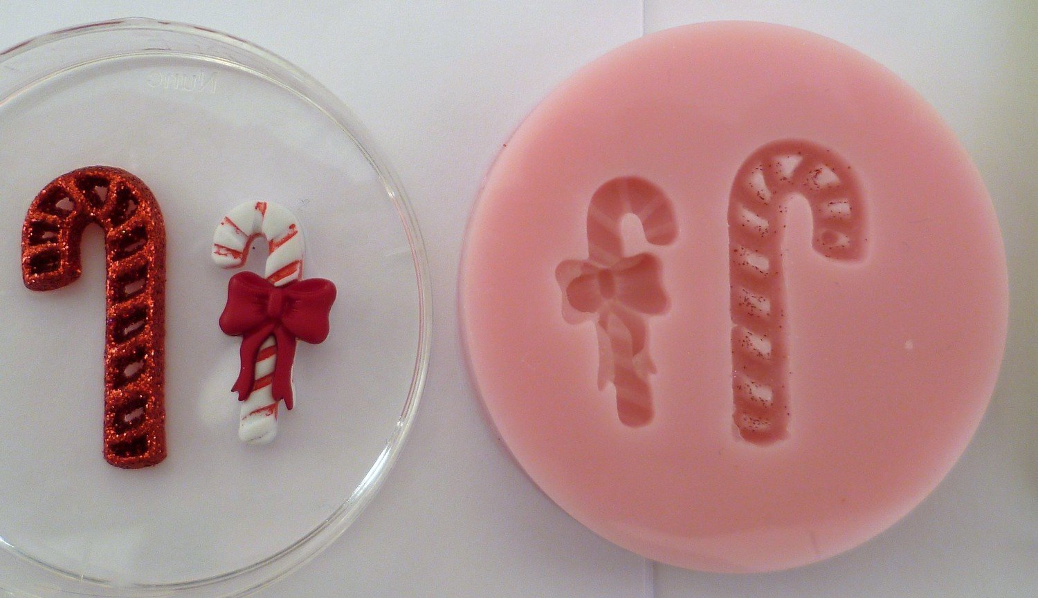 CANDY CANE CHRISTMAS SILICONE MOULD