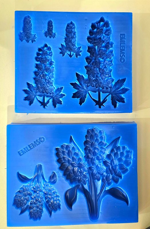 EMLEMS BRAND NEW &amp; EXCLUSIVE LUPINS SET SILICONE MOULD