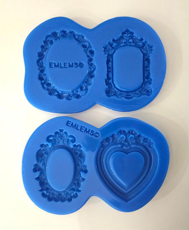 EMLEMS SMALL FRAME DUOS SET SILICONE MOULD