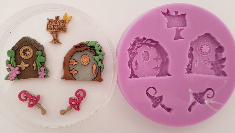 FAIRY DOORS SILICONE MOULD
