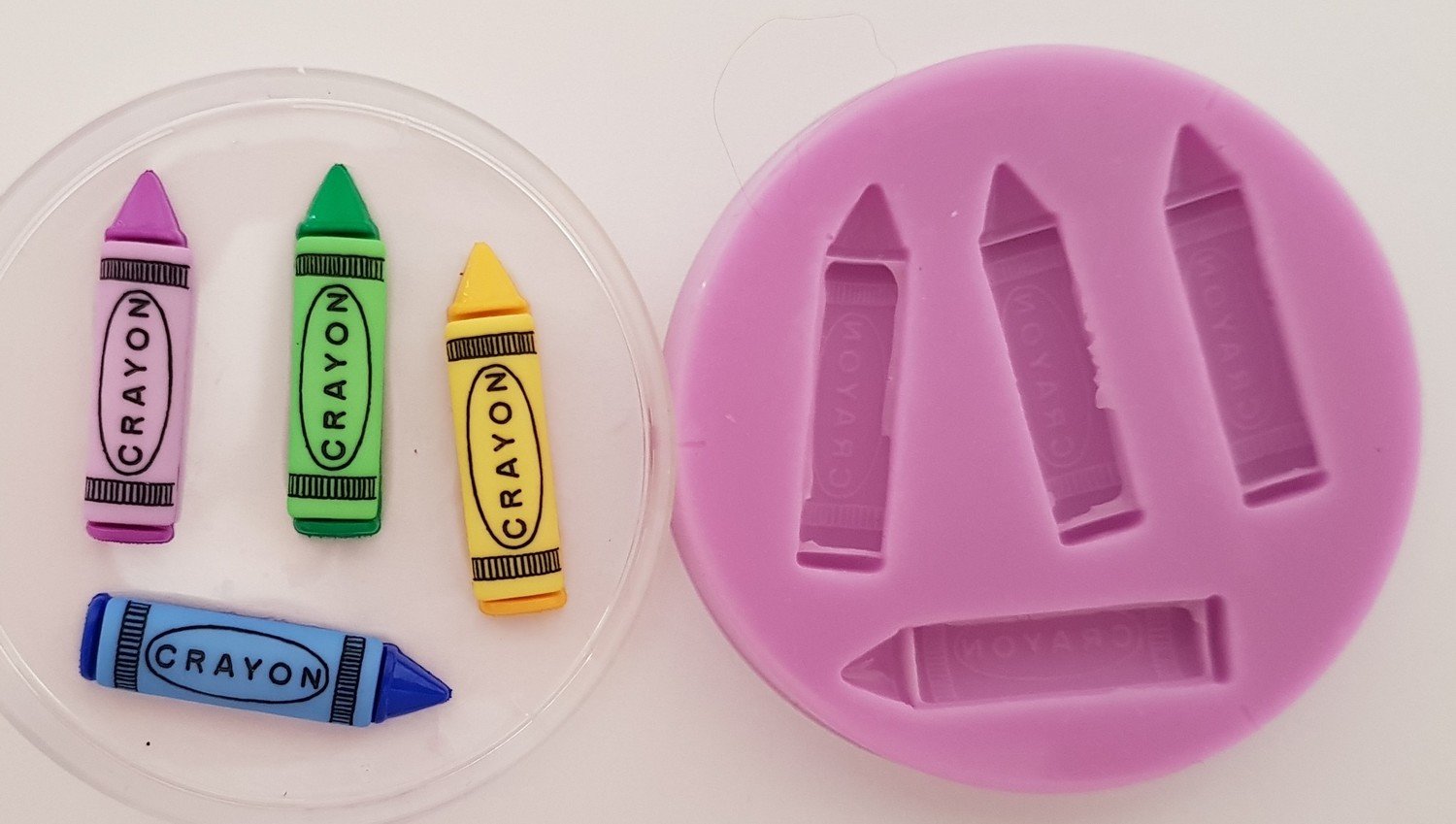 CRAYONS SILICONE MOULD
