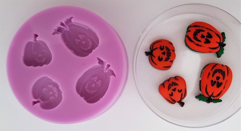PUMPKINS SILICONE MOULD