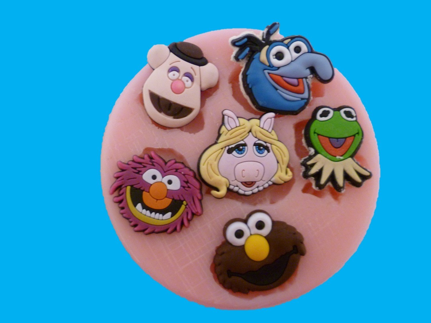 MUPPETS SET SILICONE MOULD