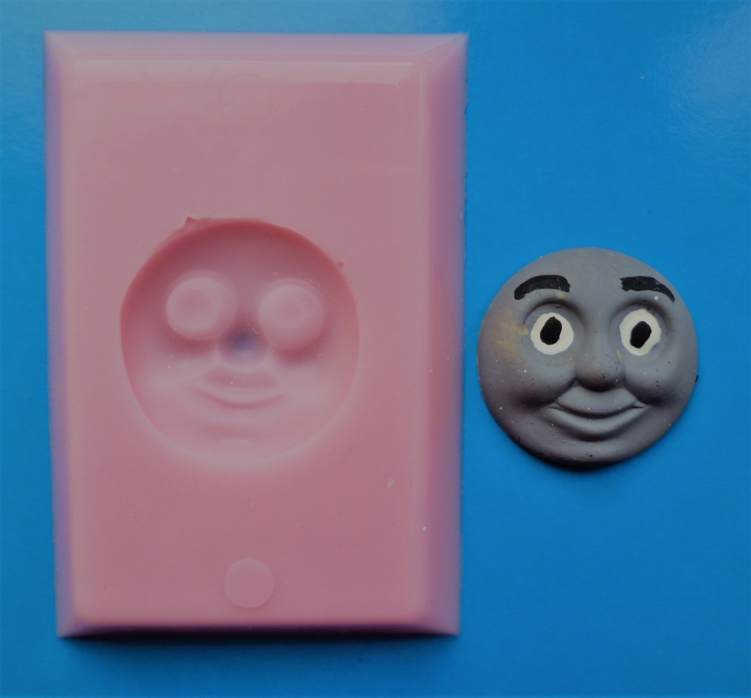 Thomas The Tank Engine Face silicone mould