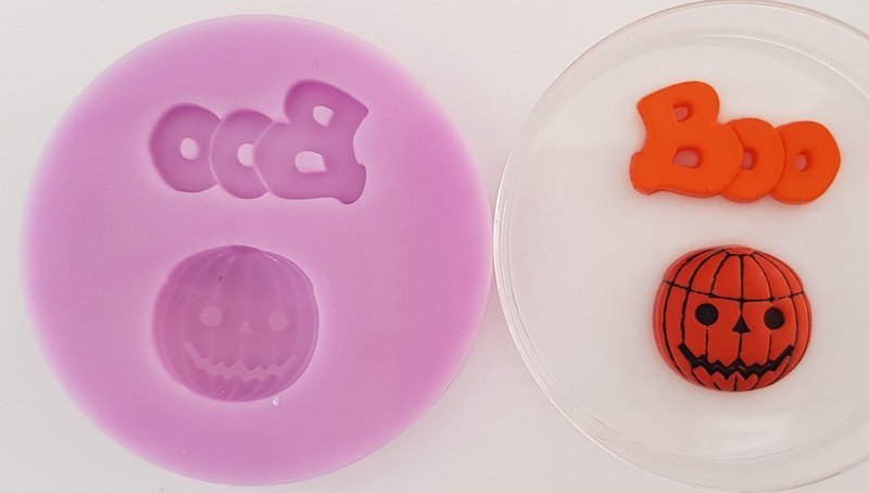 Pumpkin Boo Silicone Mould