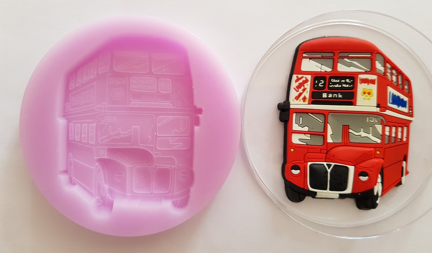 LONDON BUS SILICONE MOULD