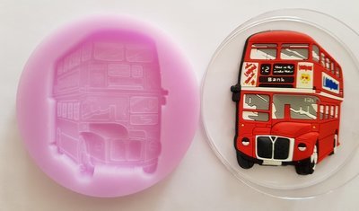 LONDON BUS SILICONE MOULD