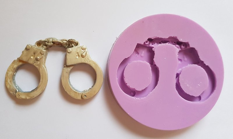 HANDCUFFS SILICONE MOULDS