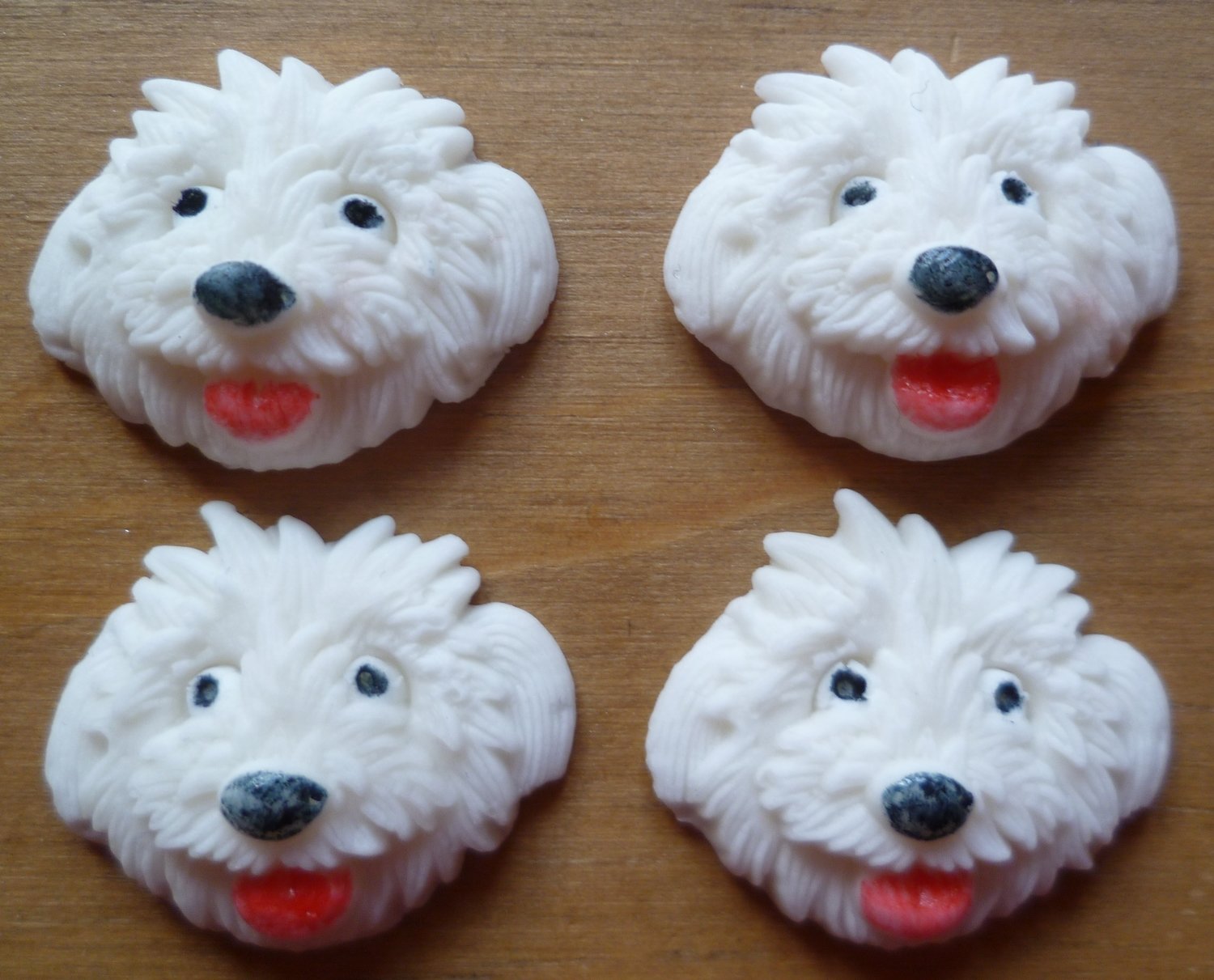 12 WESTIE EDIBLE CAKE TOPPERS