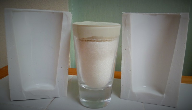 3D SHOT GLASS SILICONE MOULD