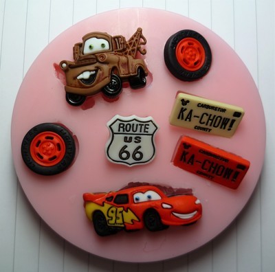 CARS SILICONE MOULD