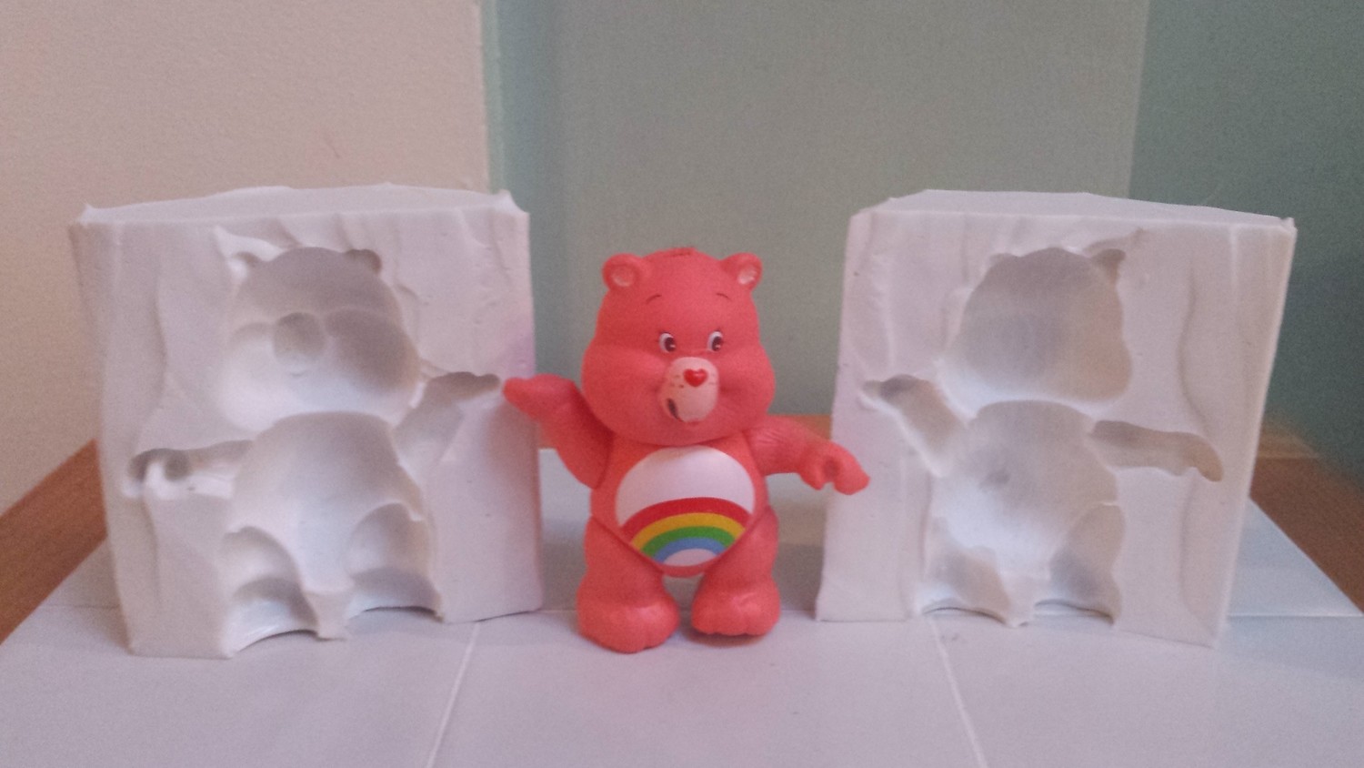 CARE BEAR 3D SILICONE MOULD