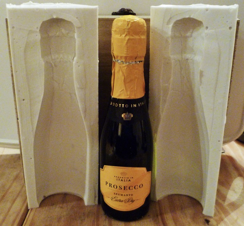 SMALL 35cl CHAMPAGNE BOTTLE 3D SILICONE MOULD