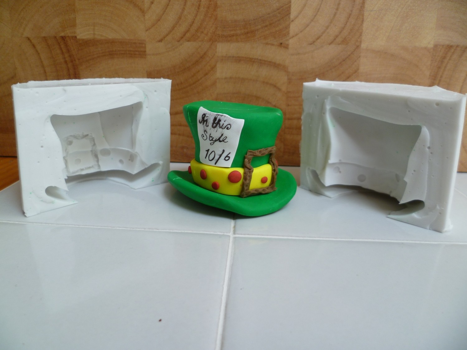 MAD HATTER HAT 3D SILICONE MOULD