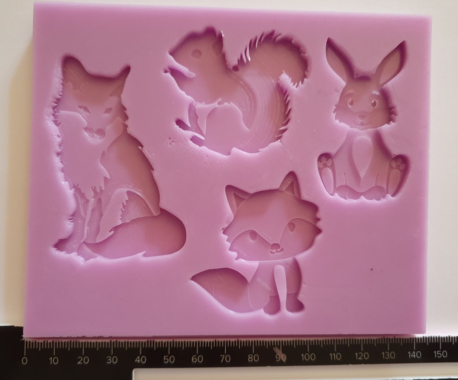 EMLEMS WOODLAND AND FOREST ANIMALS SILICONE MOULD