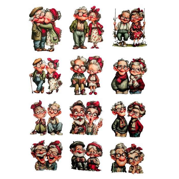 EMLEMS STILL IN LOVE UV DTF TRANSFERS X 12