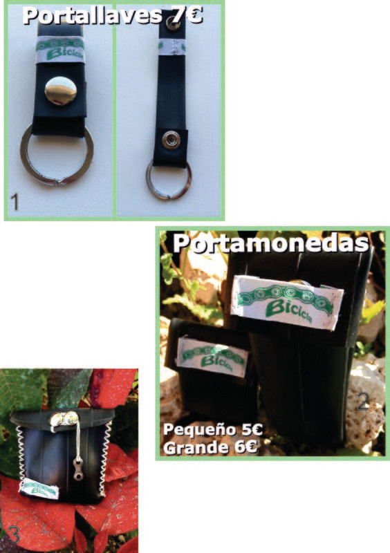 Porta Llaves y Monedas Bicicla
